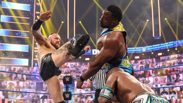 Aleister Black attacked Big E last week