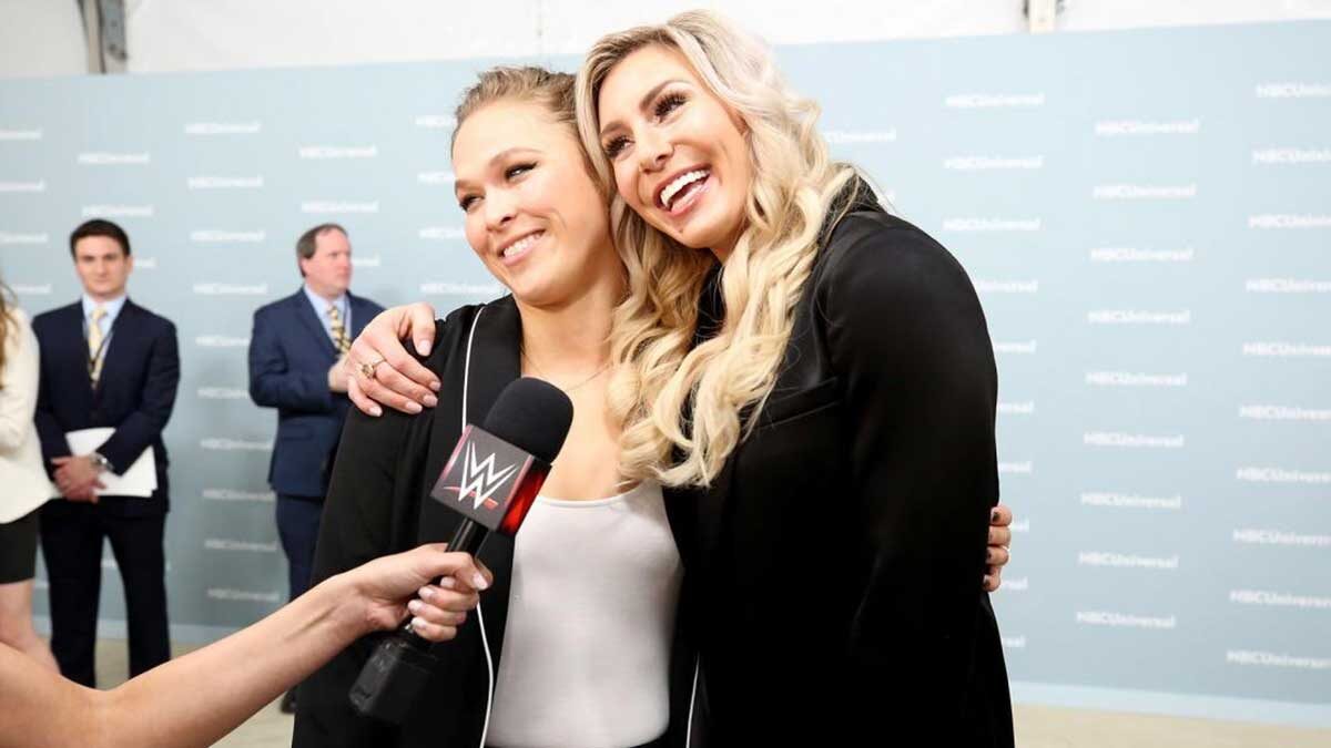 Rona Rousey Charlotte Flair