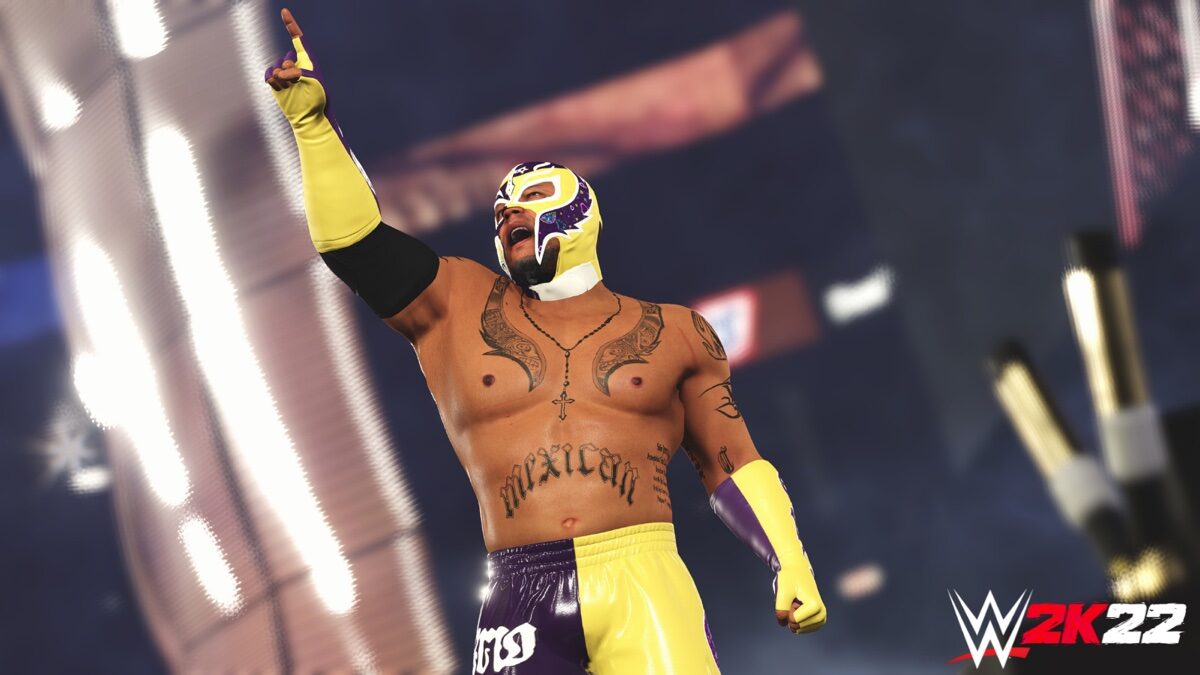 WWE 2K22 Showcase Rey Mysterio_