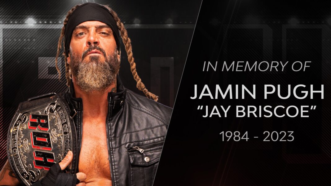 Jay Briscoe passed away in a car accident on Tuesday