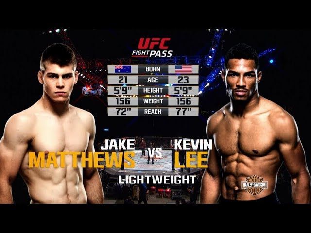 Ufc 216 Free Fight: Kevin Lee Vs. Jake Matthews (video)